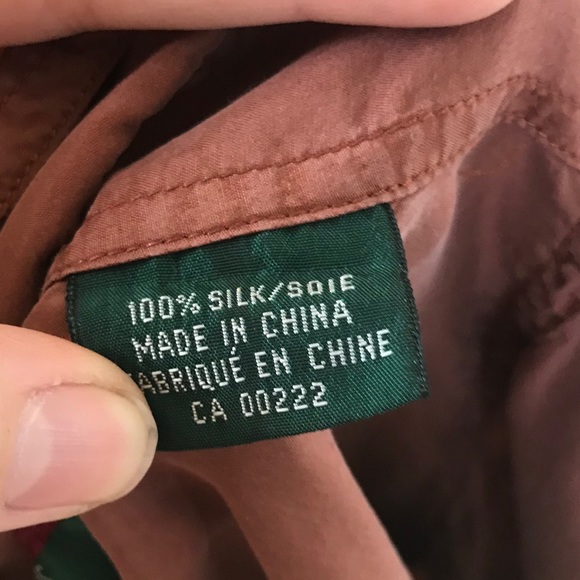 100% silk blouse - Picture 4 of 4